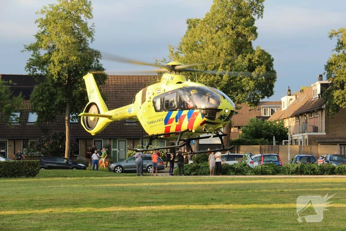 Traumahelikopter ingezet voor medische noodsituatie