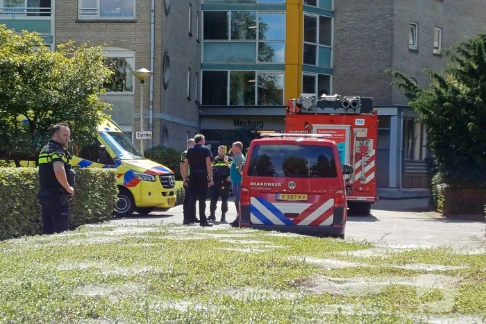 Chemische geur in kelderbox