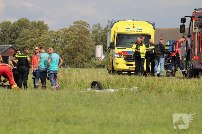 Motorrijder (71) overleden bij eenzijdig ongeval