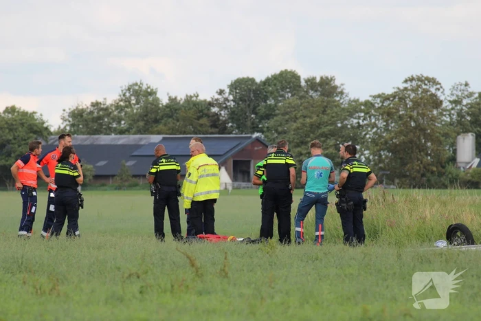 Motorrijder (71) overleden bij eenzijdig ongeval
