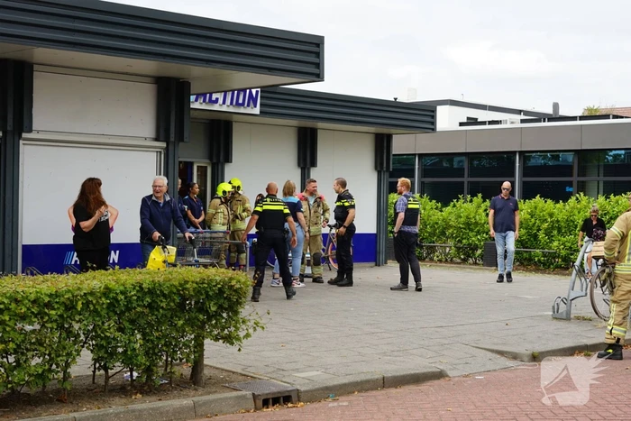 Action filiaal ontruimd na gaslucht