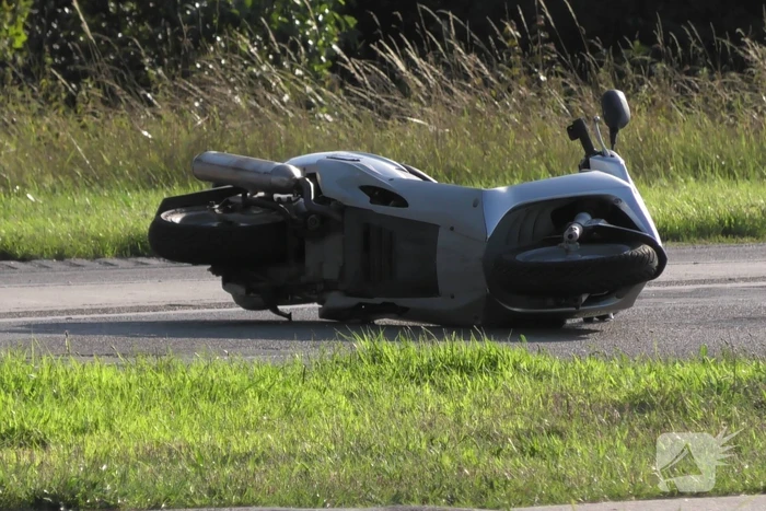 Scooterrijder gewond bij ongeval
