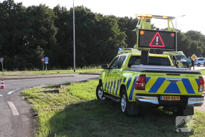 Scooterrijder gewond bij ongeval