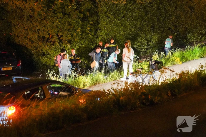 Fietsster raakt gewond na harde val