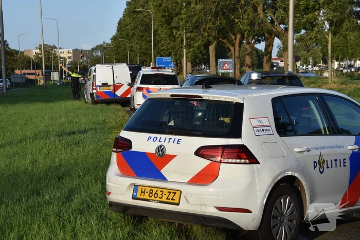 Grote politie-inzet na achtervolging op snewleg