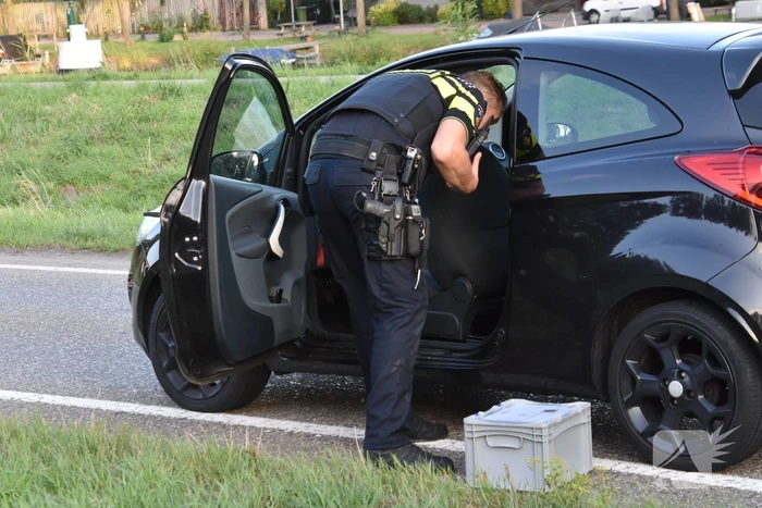 Grote politie-inzet na achtervolging op snewleg