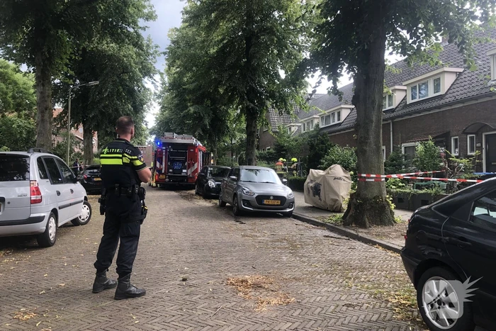 Woning brand snel onder controle
