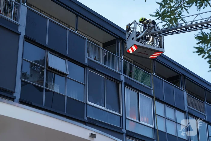 Flinke brand in woning
