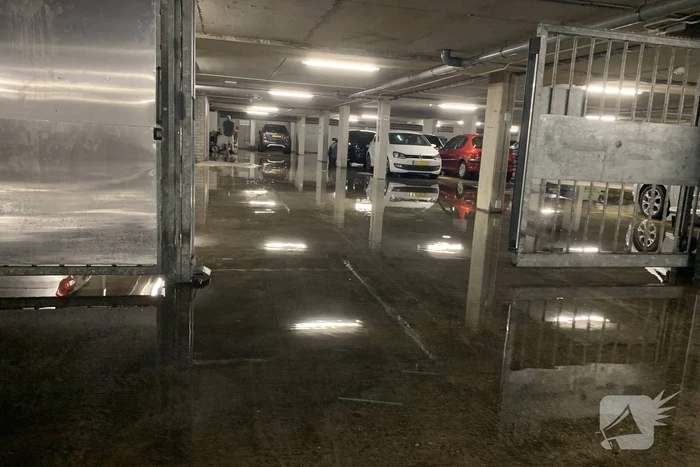 Wateroverlast in parkeergarage