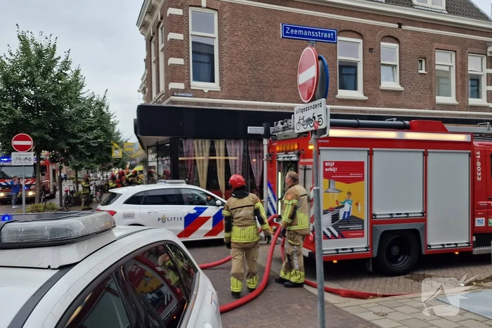 Restaurant Damas ontruimd door brand