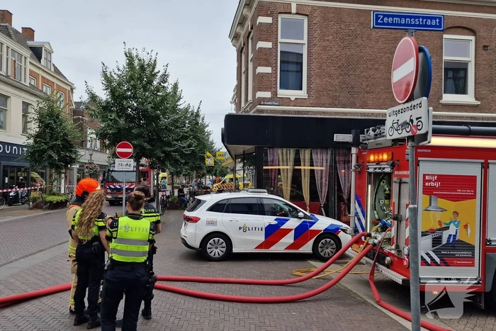 Restaurant Damas ontruimd door brand