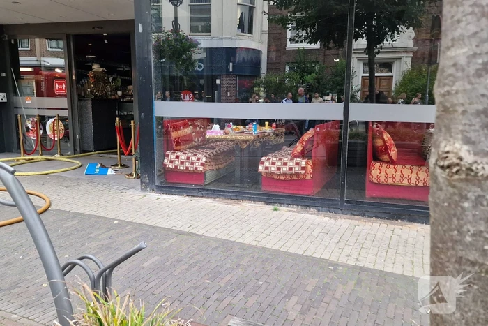 Restaurant Damas ontruimd door brand
