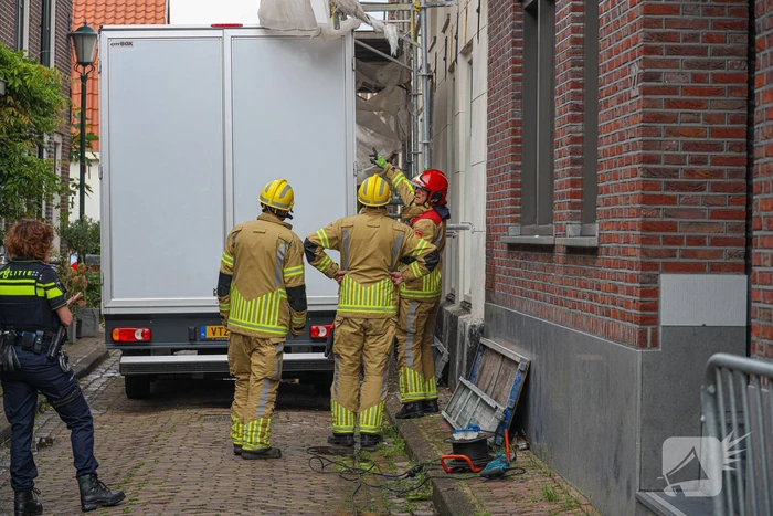 ongeval hellingstraat muiden