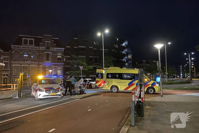 Voetganger gewond bij aanrijding