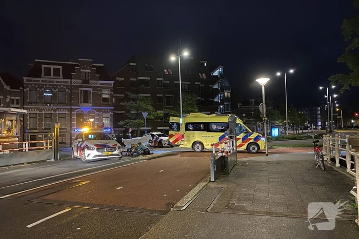 Voetganger gewond bij aanrijding