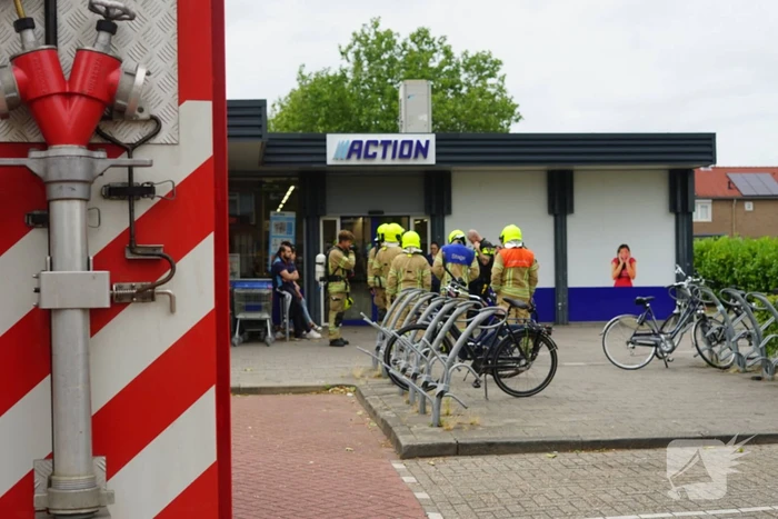 Action opnieuw ontruimd vanwege gaslucht