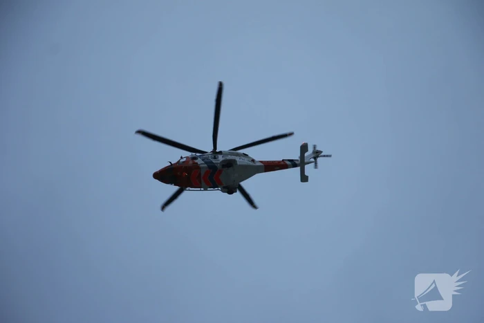 Grote zoekactie op zee naar vermist persoon