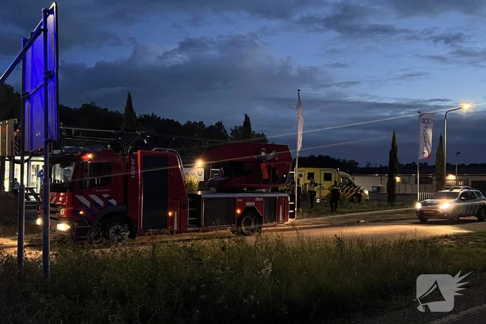 Brand in gebouw snel onder controle