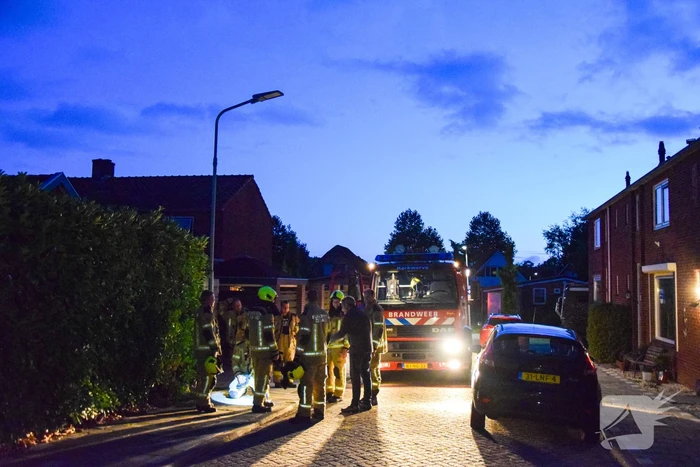 Brandweer ingezet voor kortsluiting in lantaarnpaal