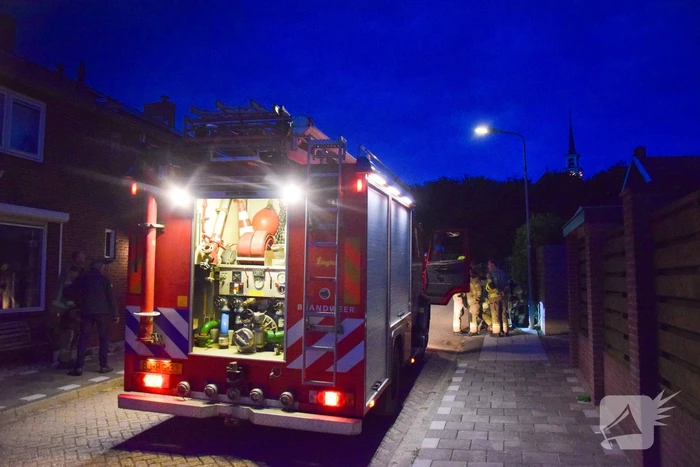 Brandweer ingezet voor kortsluiting in lantaarnpaal