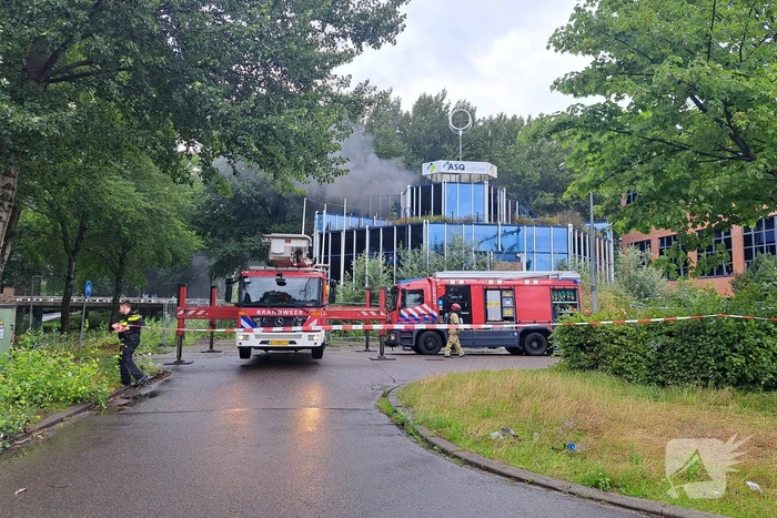 Flinke rookontwikkeling bij brand in leegstaand pand