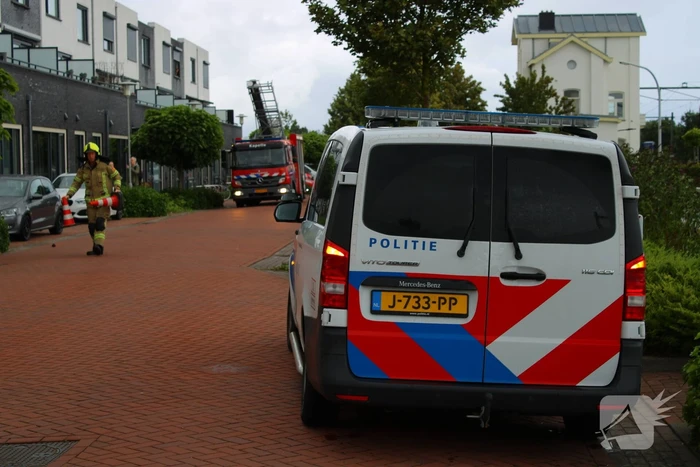 Brand in bovenwoning snel onder controle