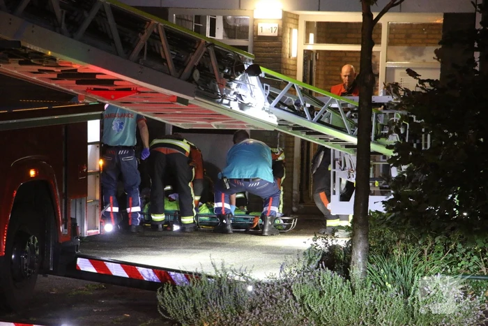 Persoon gewond na incident in flatwoning