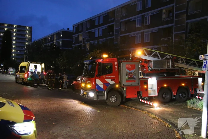Persoon gewond na incident in flatwoning