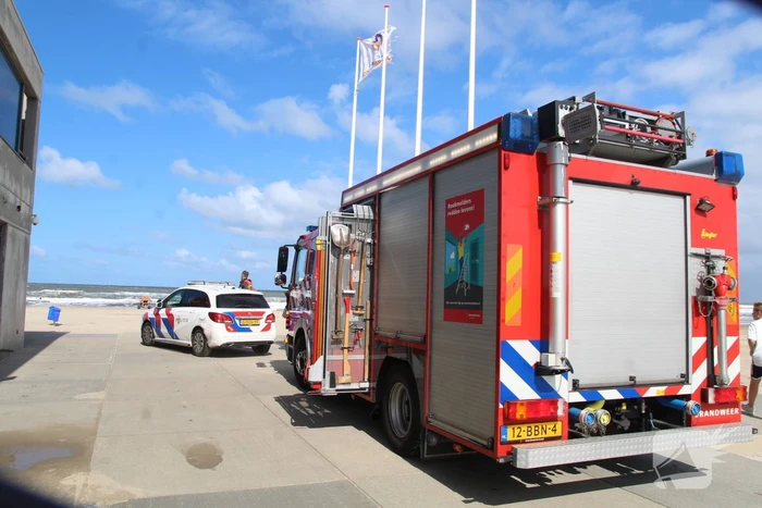 Brandweer ingezet voor jerrycan op strand