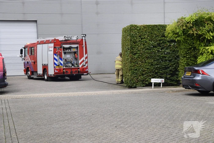 Accu oververhit in bedrijfspand