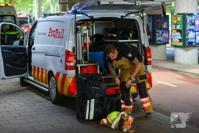 Treinverkeer stilgelegd vanwege aanrijding