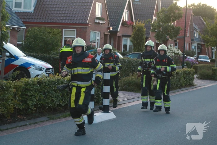 Grote brand in loods