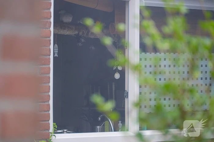 Brand slaat afzuiginstallatie in