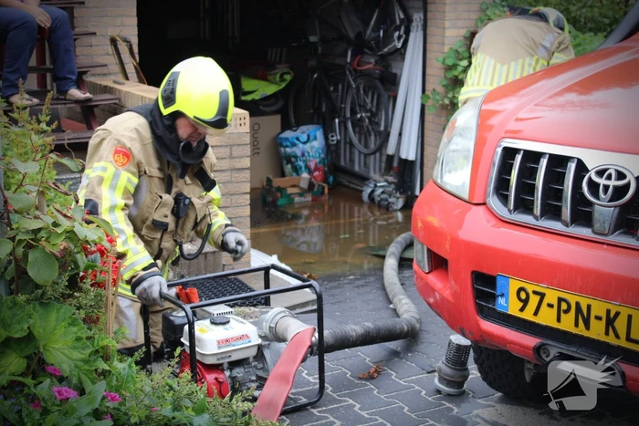 waterlekkage van scorelstraat hazerswoude-dorp
