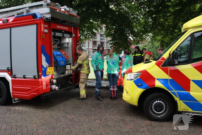 Persoon te water blijkt vuilniszak