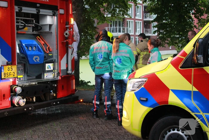 Persoon te water blijkt vuilniszak