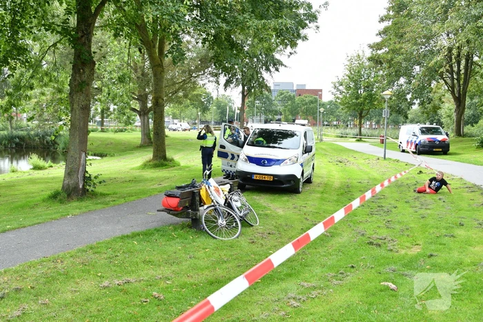 Park afgezet na vondst kleding