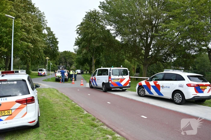 Park afgezet na vondst kleding