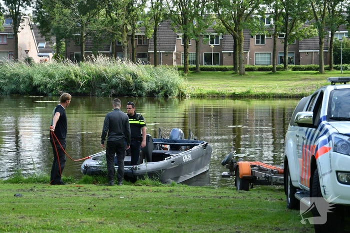 Park afgezet na vondst kleding