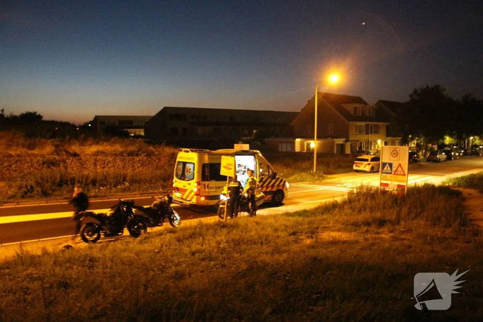 Motorrijder onderuitgegaan bij eenzijdig ongeval