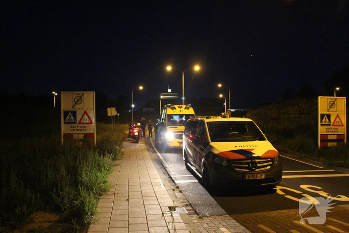 Motorrijder onderuitgegaan bij eenzijdig ongeval