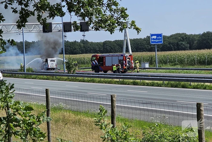 brand rijksweg a50 r 164,4 heelsum