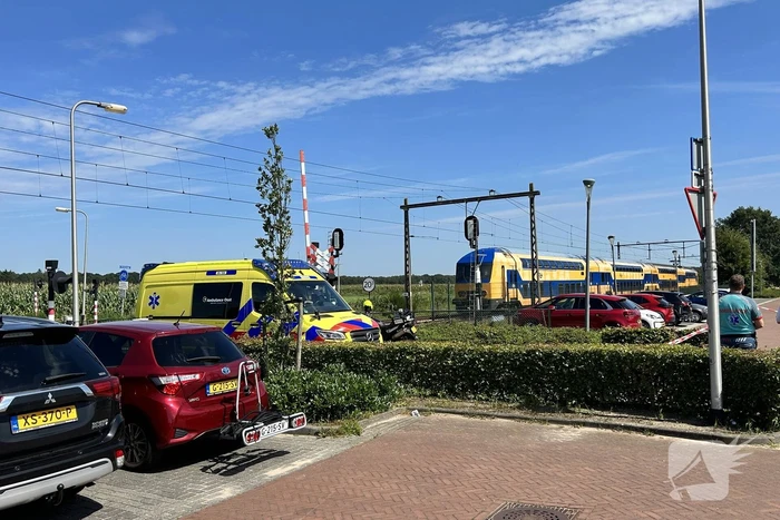 Geen treinverkeer door aanrijding met trein