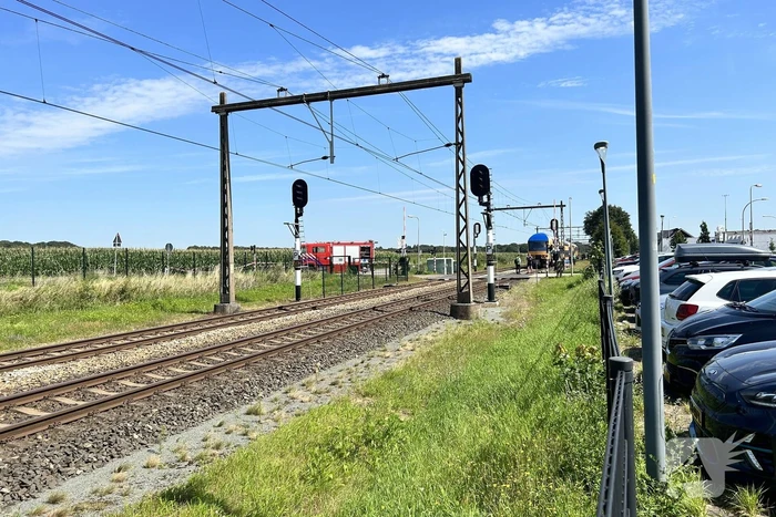 Geen treinverkeer door aanrijding met trein