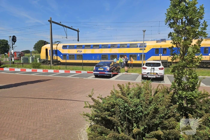 Geen treinverkeer door aanrijding met trein