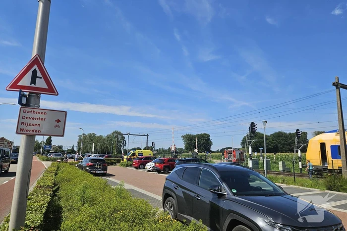 Geen treinverkeer door aanrijding met trein