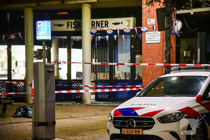 Explosie bij viswinkel