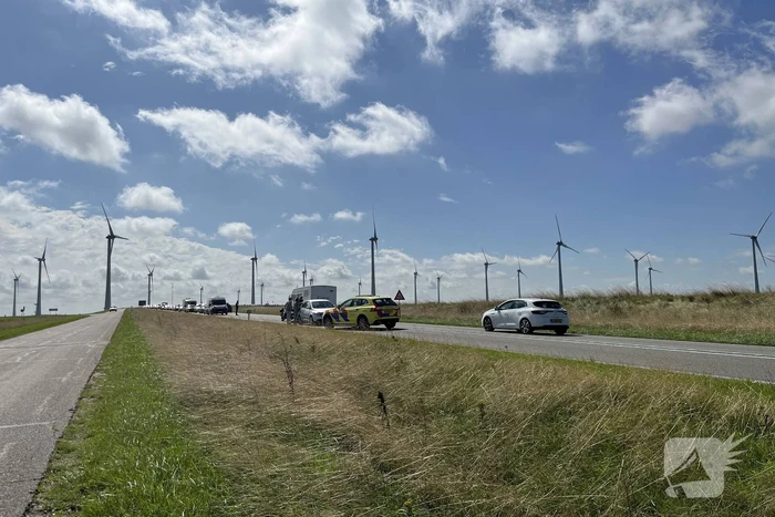 Motorrijder gewond bij botsing met auto