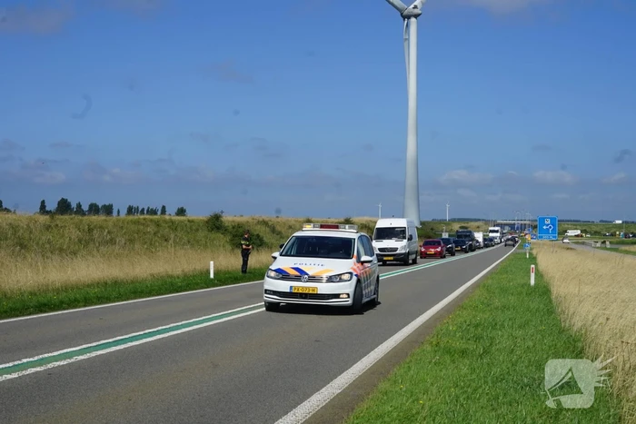 Motorrijder gewond bij botsing met auto