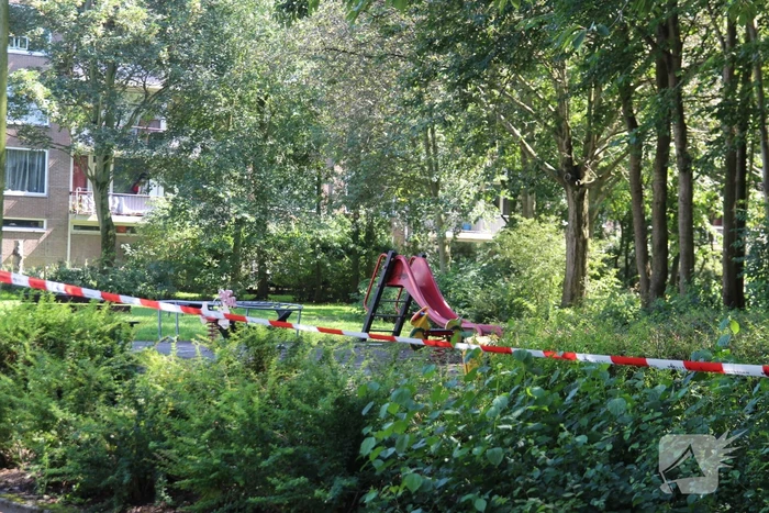 Grote politieinzet in woonwijk